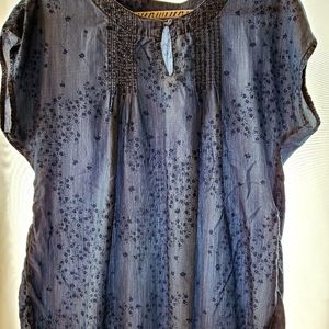 Liz Claiborne Denim Shirt XL